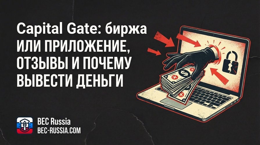 Capital Gate биржа которая не выводит деньги, почему? Отзывы