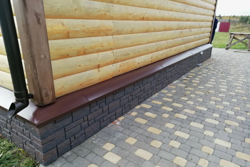 Отделка цоколя ПВХ‑панелями в Киржаче