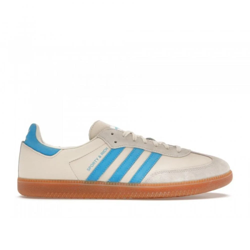 Adidas Samba x Sporty & Rich Beige Blue