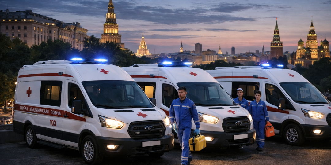 День скорой помощи: две кареты на миллионный город