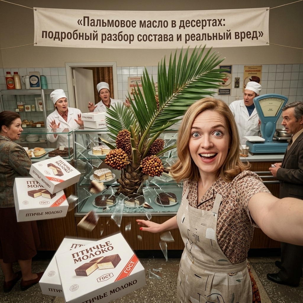    Разбор состава десертов: влияние пальмового масла на здоровье. admin