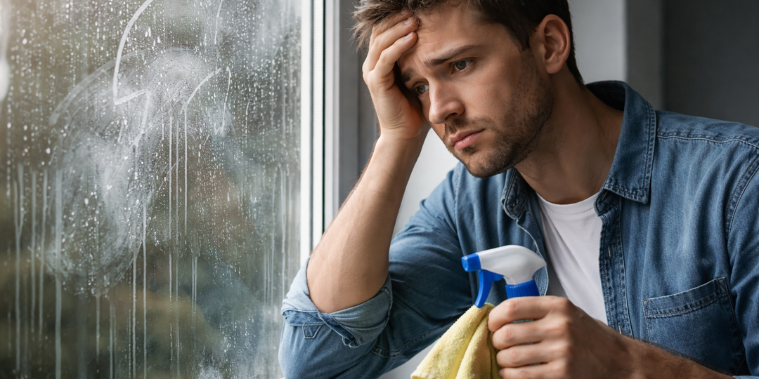 Разводы на окне, как персональный ад. Как их убрать?