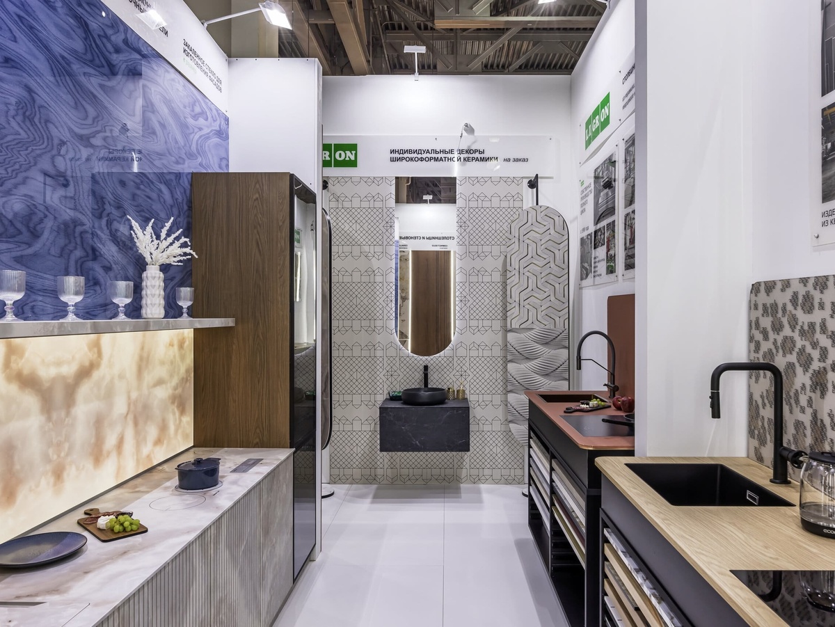 Стенд компании Ligron на выставке ARTDOM-2026