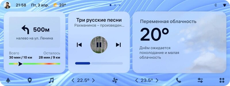    Обновлённую ОС «Аврора Авто» показали на первых фотографиях