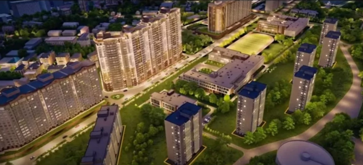 Эскизы застроки засыпанного Ковша