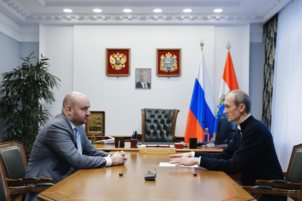 В Самаре прошла двусторонняя встреча Дмитрия Григоренко и Вячеслава Федорищева