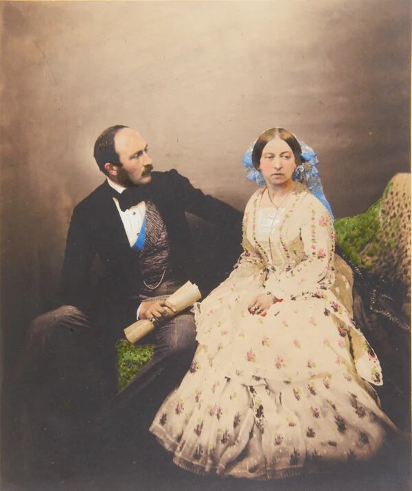 Королева Виктория и принц Альберт