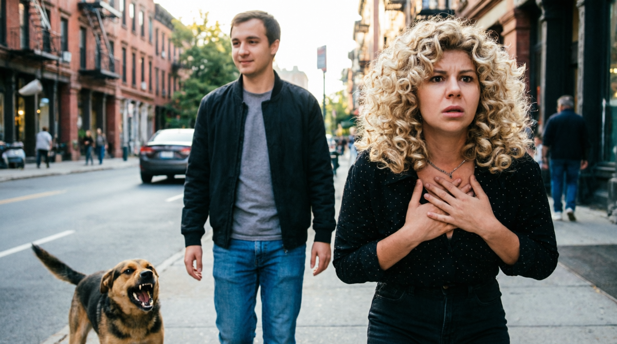 Первый не «смелее» второго – у него просто иначе настроена нейрохимия тревоги.