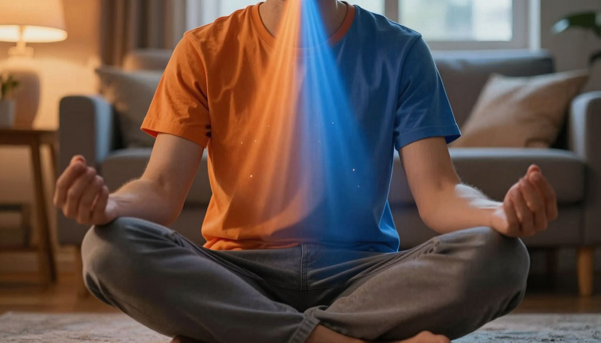 Глубокий вдох и медленный выдох активируют парасимпатическую систему, снижая уровень кортизола – и мозг получает сигнал: «Тревога отменяется».