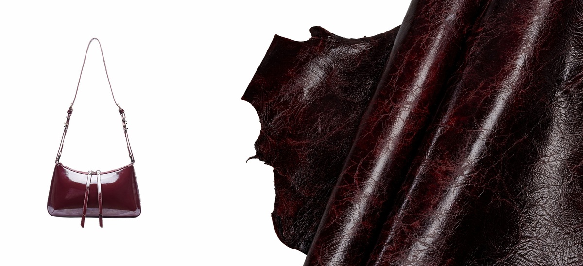 Бордовая женская сумка Mascotte