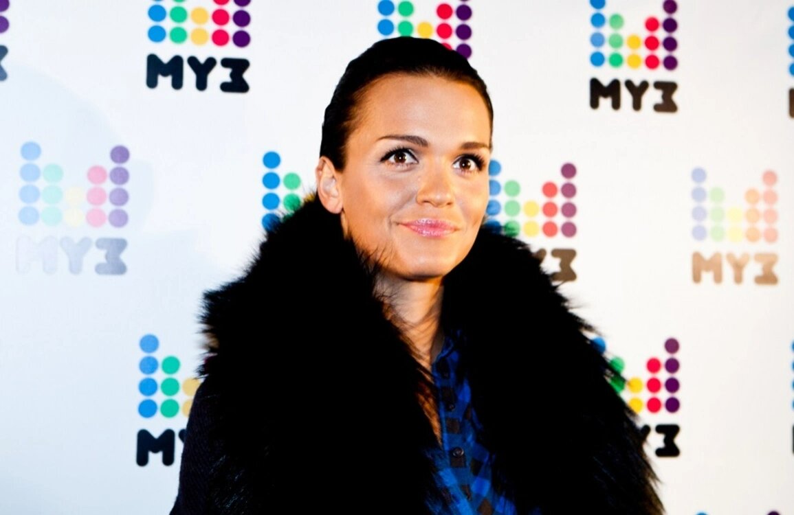 Певица Слава на презентации телеканала МУЗ-ТВ, 2012 год