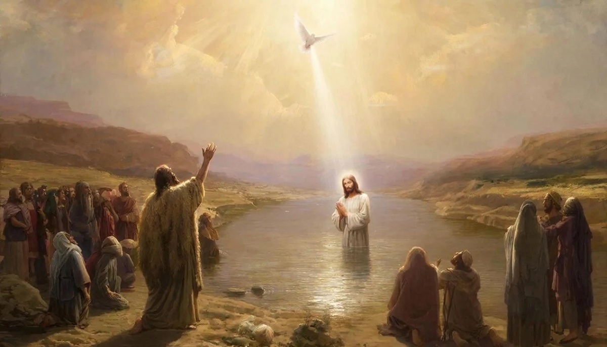 Небо разверзлось. Глагол означал разрыв. Ткань реальности была рассечена. Дух сошел не как птица, парящая в вышине, но как сила, входящая в плоть