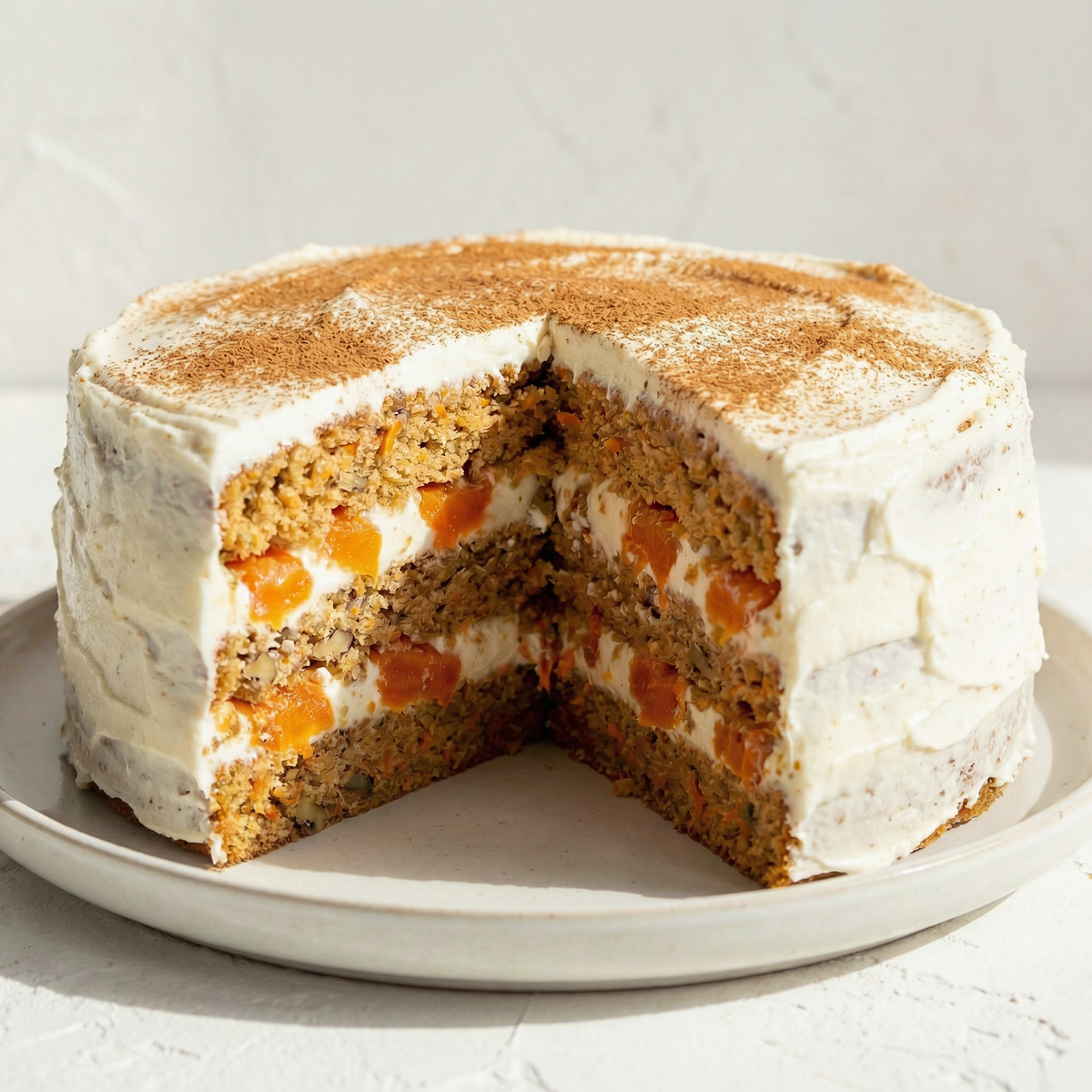 морковный пп торт