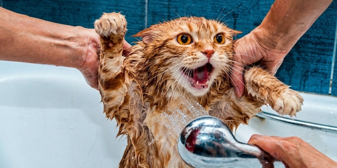 Как помыть кота без царапин и истерики: пошаговая инструкция
