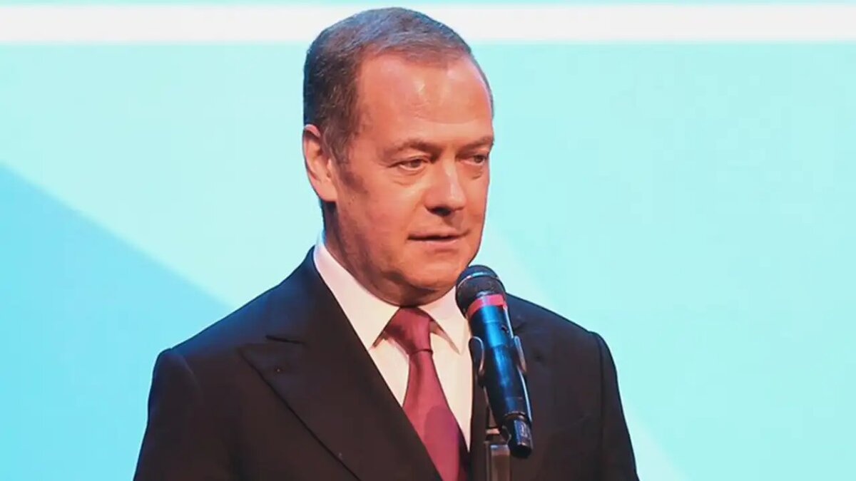    Заместитель председателя Совета безопасности РФ Дмитрий Медведев. © АГН «Москва»