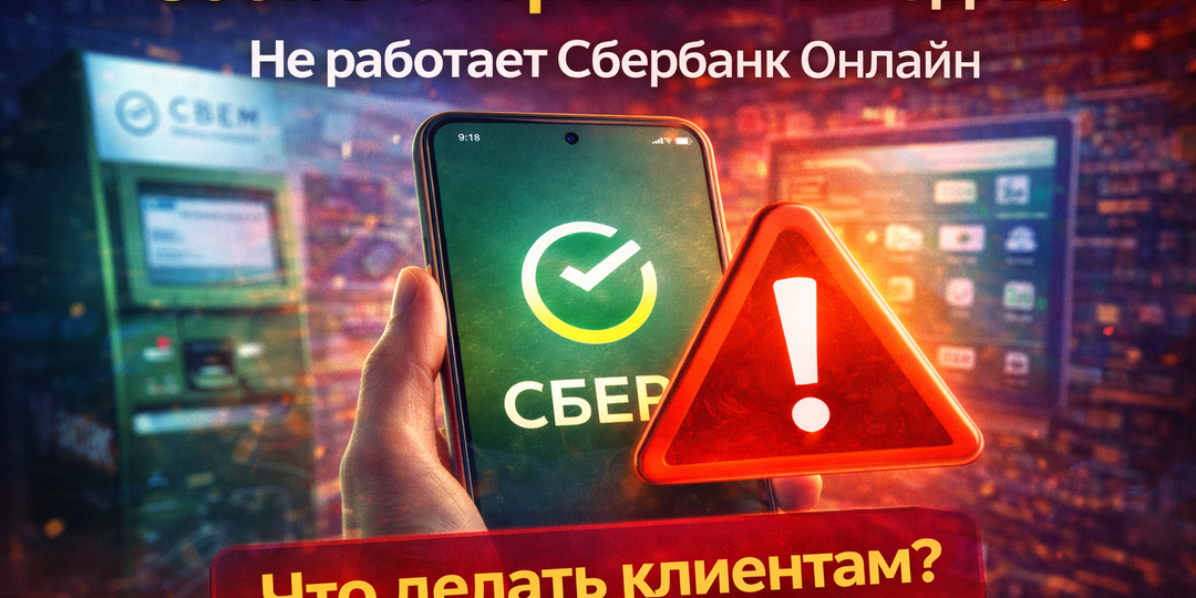 Сбой в Сбербанке сегодня: что известно, почему не работает Сбербанк Онлайн и что делать клиентам