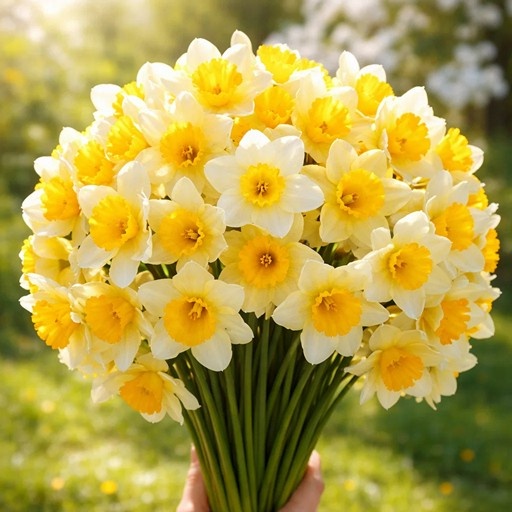    Букет нарциссов Кристина Борунова