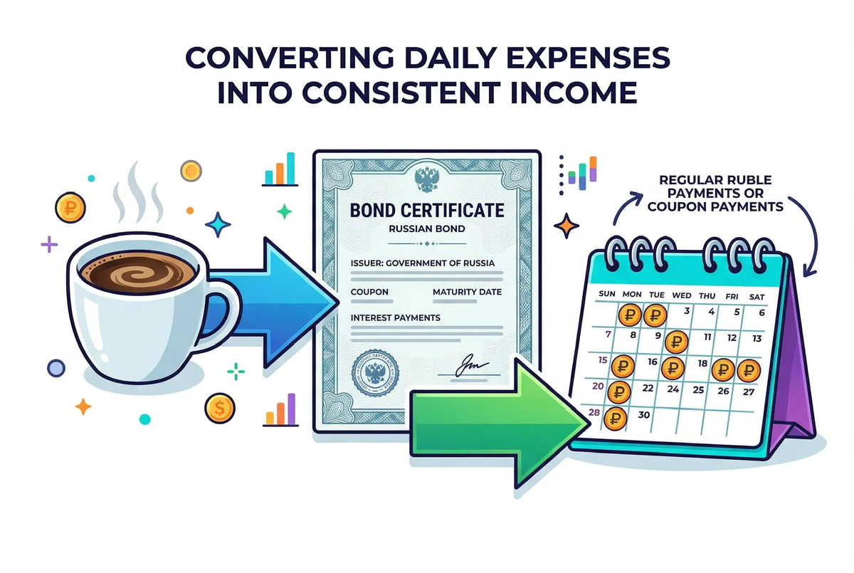 Облигации для «кофеманов»: Как получать купоны каждый месяц, как утренний кофе