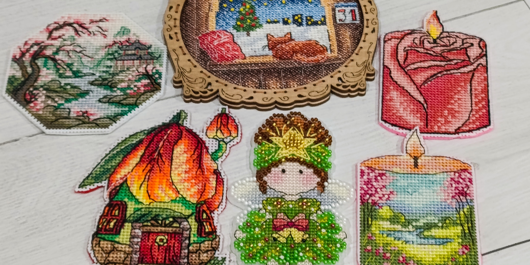 Вышивальные итоги марта.