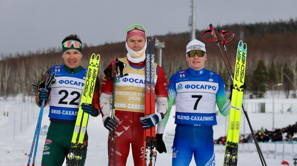   Большунов выиграл чемпионат России в 30-й раз, победив в марафоне. Фото: пресс-служба ФЛГР