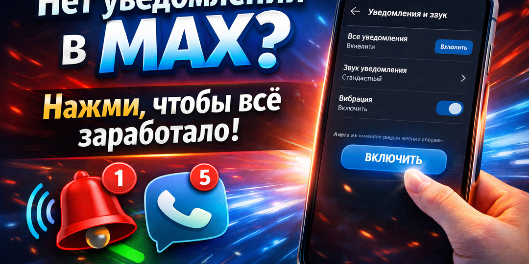 Как настроить уведомления в MAX на Android, чтобы ничего не пропустить.