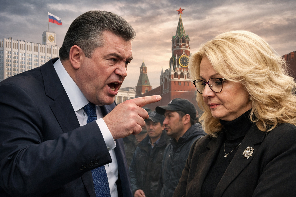 Лидер ЛДПР Слуцкий предложил Голиковой отменить пособия на детей для мигрантов
