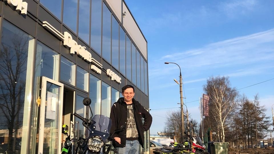 Знакомьтесь — Алексей и его новый SPRMOTORS Wolf 300 WC.