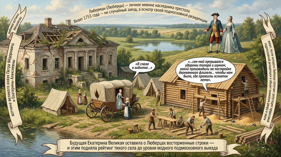 Екатерина написала о Люберцах .