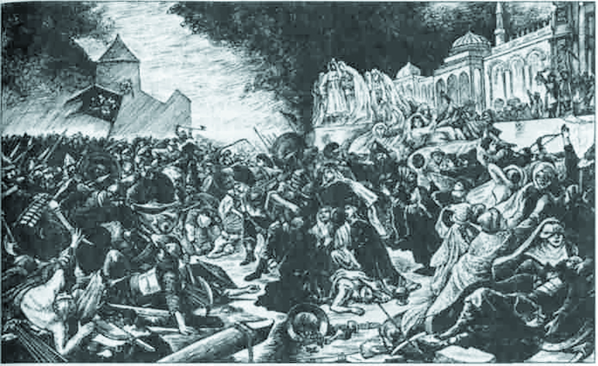 Штурм русичами Язидии.