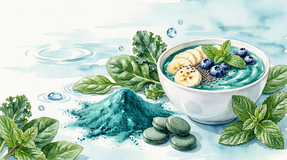 Вы наверняка слышали про спирулину — сине-зелёную водоросль, которую называют «суперфудом». Но что в ней особенного? 