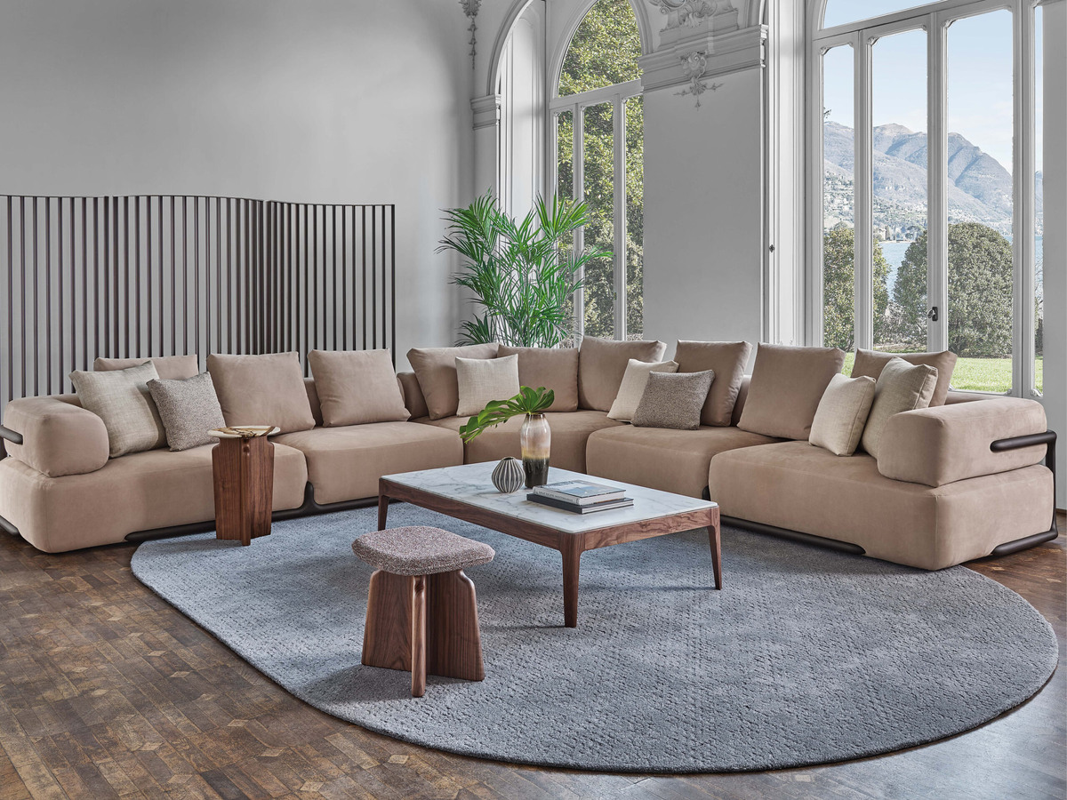 Модульный диван Klem от итальянского бренда Porada