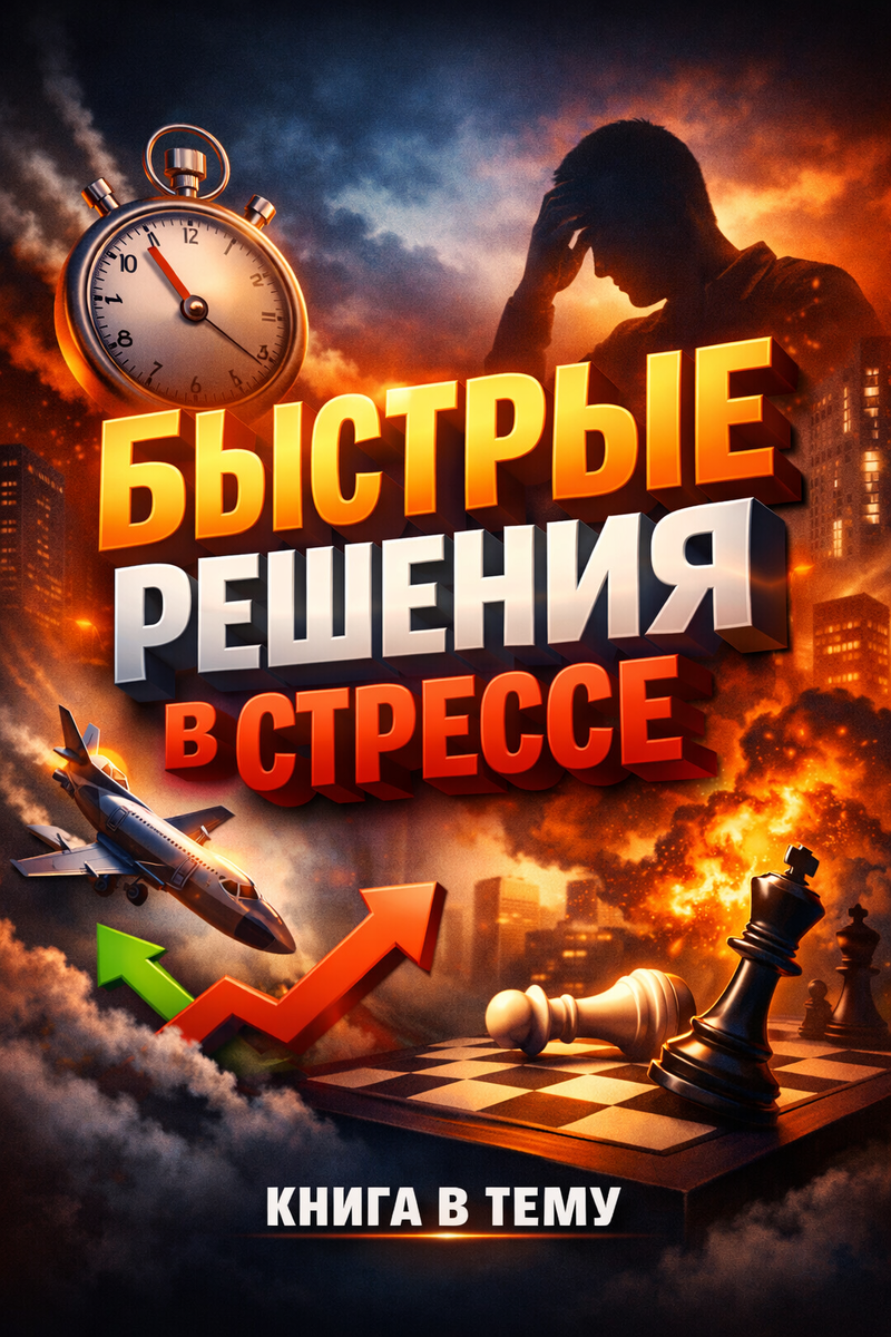 Как быстро принимать решения в стрессовой ситуации: 5 работающих техник