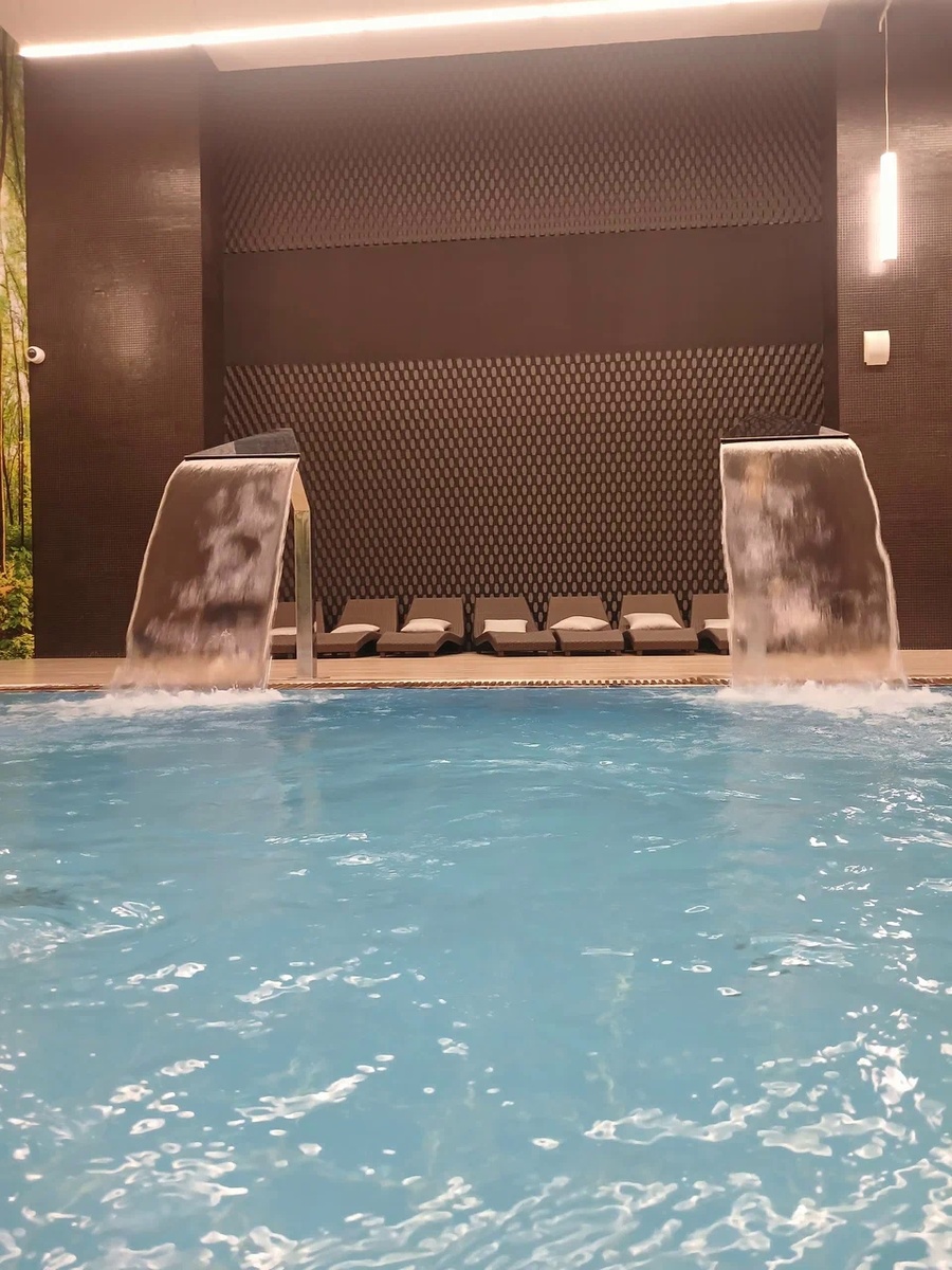 Покраска гипсовых 3D-панелей СПА-КОМПЛЕКС «H²O Лужники»