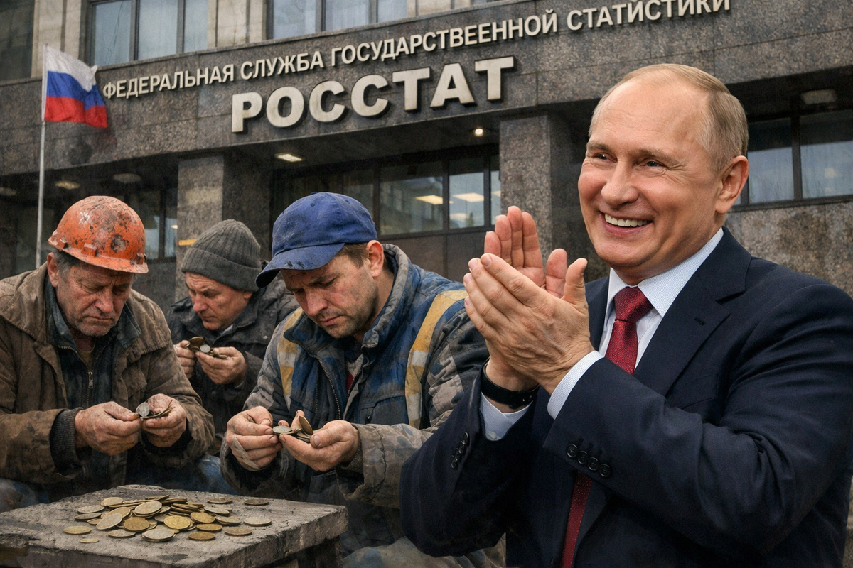 По данным Росстата средняя зарплата в 100 тыс руб держится второй месяц подряд