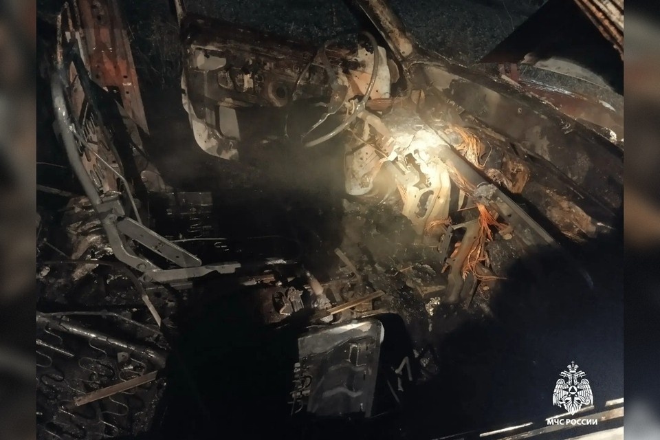   Владельцу теперь потребуется помощь экспертов для выяснения обстоятельств. Фото: МЧС Тверской области.