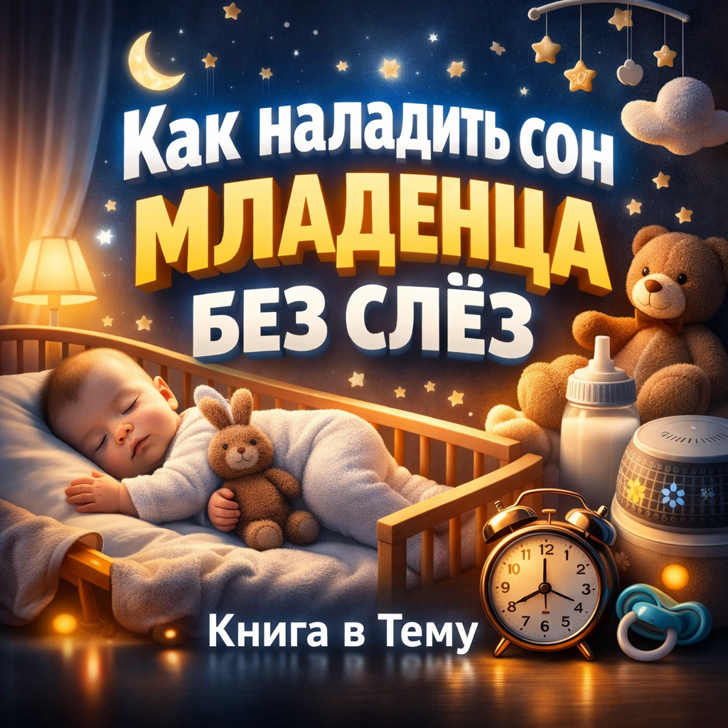Как наладить сон младенца без слез: научный подход к детскому сну и спокойные ночи для родителей