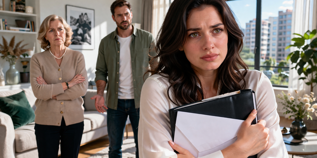 Муж привёл риэлтора продавать мой дом — но он не знал, что я уже всё решила