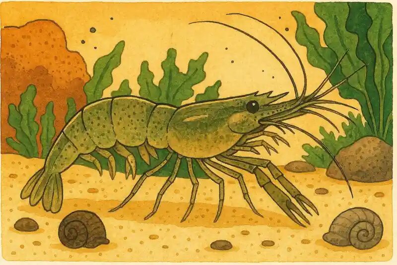 Palaemon macrodactylus – азиатская креветка, которая с 2012 года обосновалась в Азовском море и сегодня составляет основу промысла в Крыму