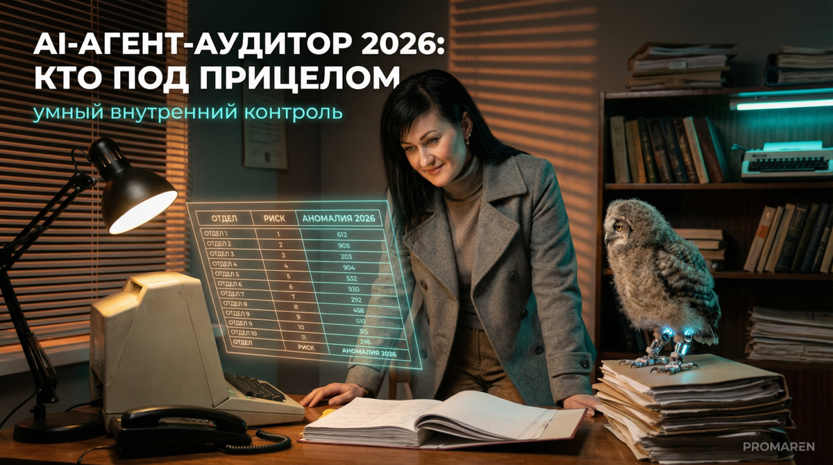    AI-агент берёт на себя рутинные этапы внутреннего аудита и снижает нагрузку на команду | Марина Погодина, PROMAREN Марина Погодина