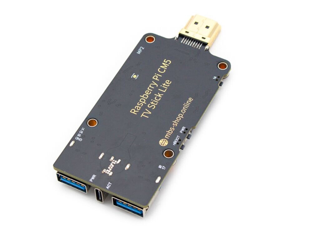    Raspberry Pi CM5 теперь можно легко превратить в ТВ-стик