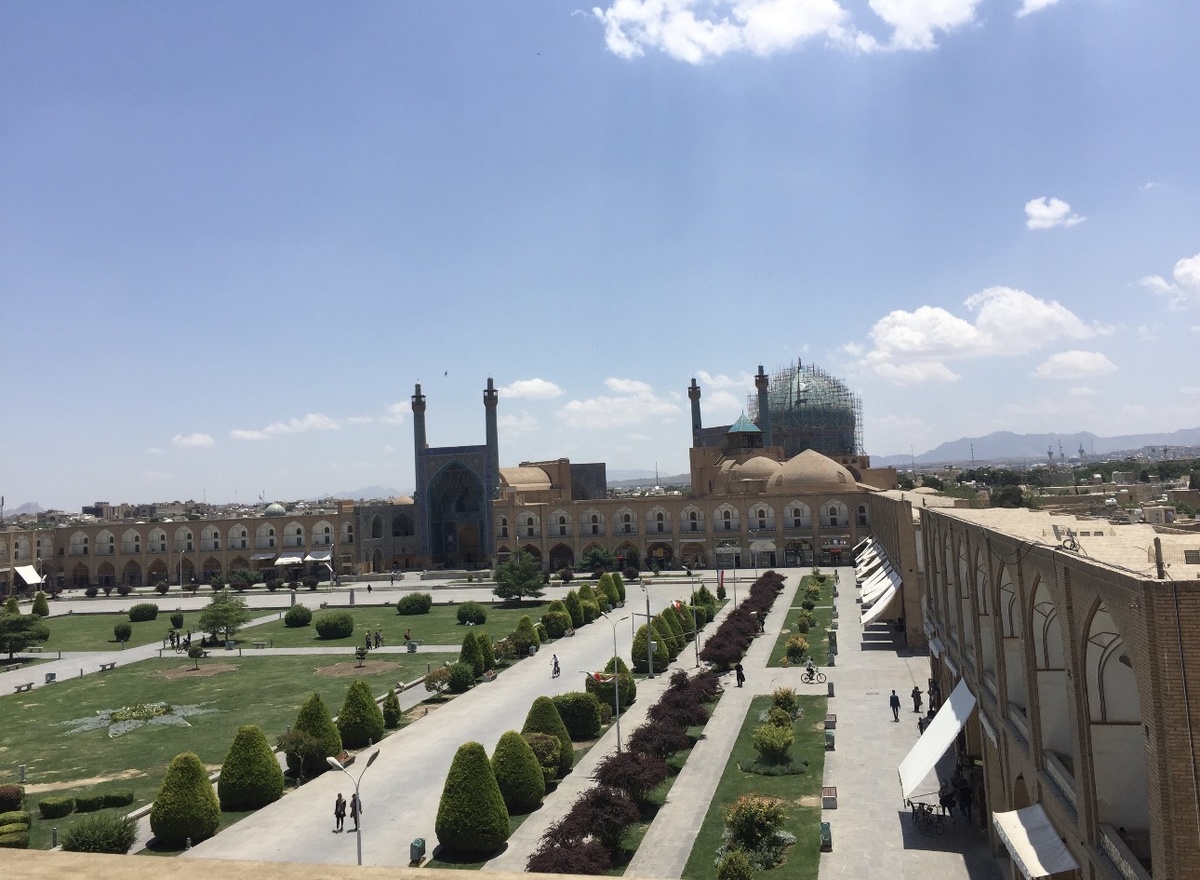 Знаменитая площадь Накше-Джахан