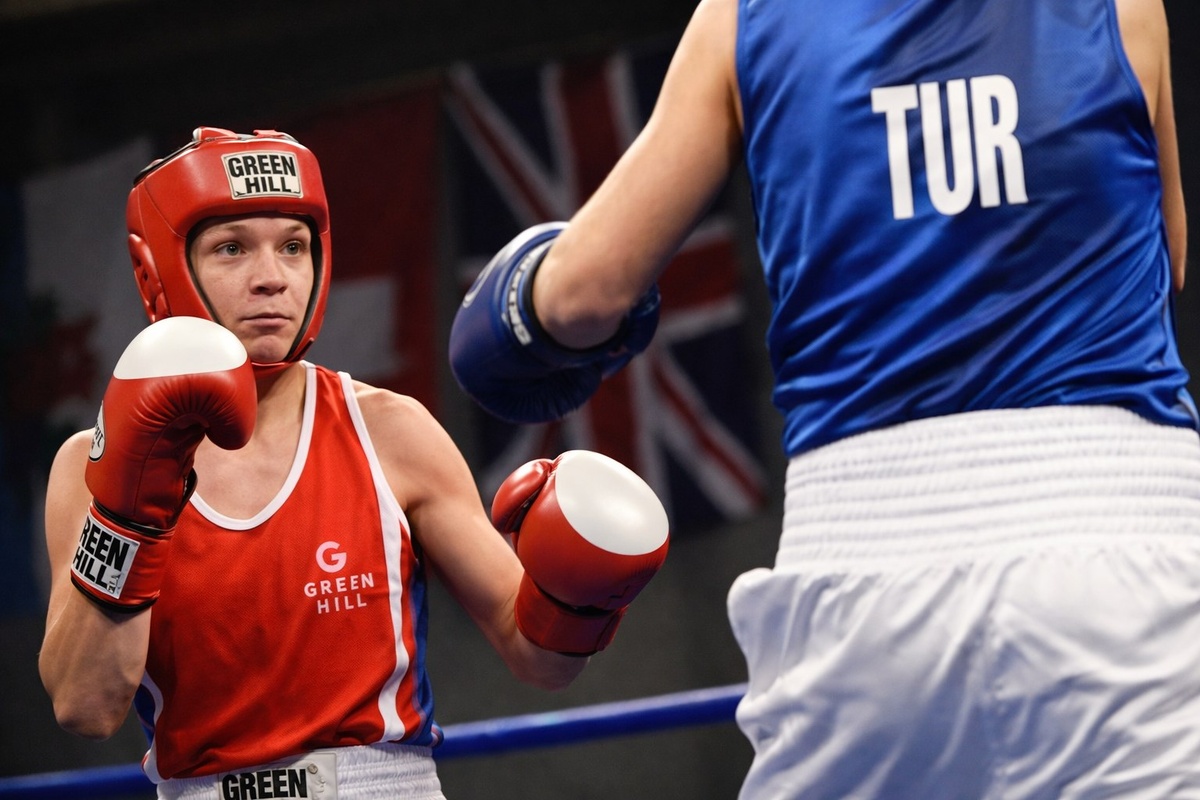 Елена Сабитова / фото: скриншот трансляции боя