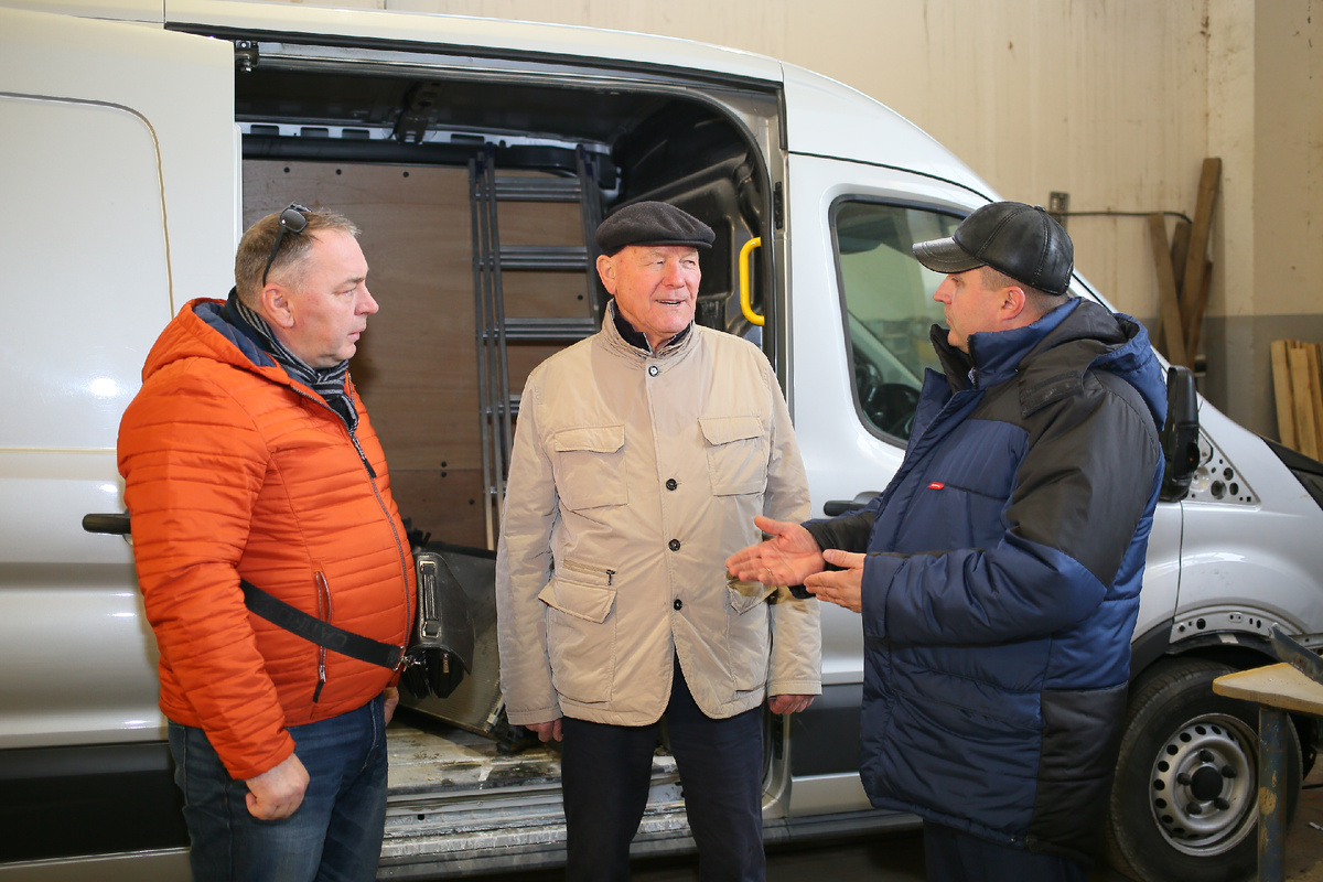 Рабочий процесс на КГС