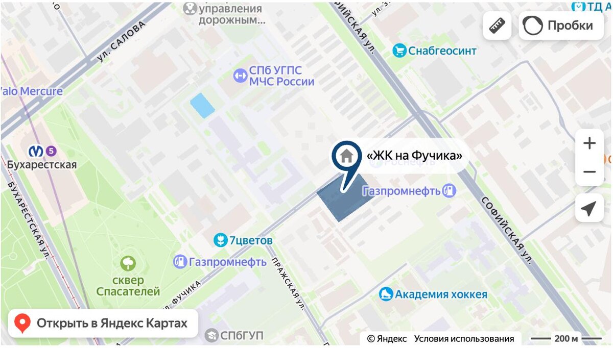 ЖК на Фучика