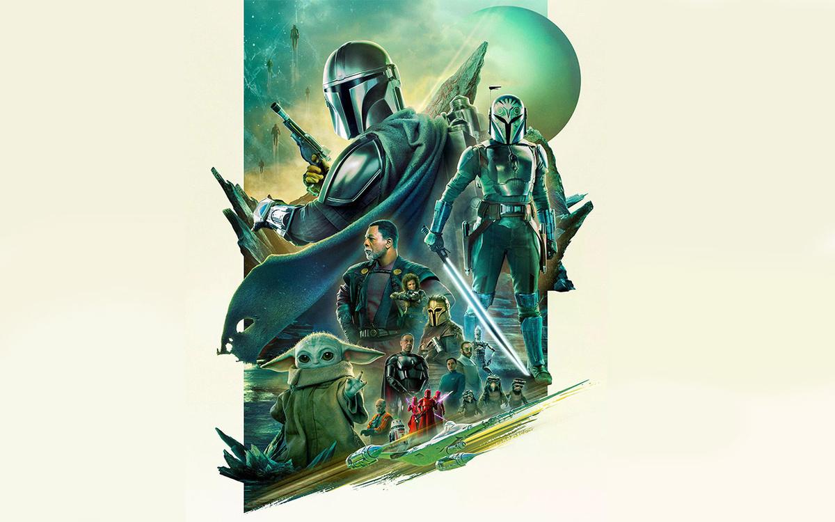 Постер сериала "Мандалорец"