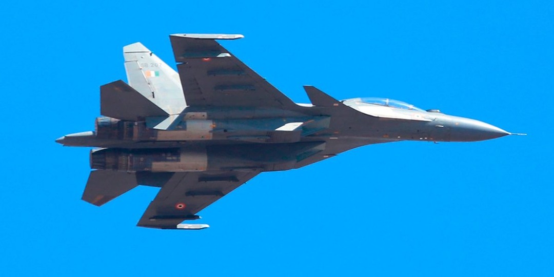 Су-30 разбился в Крыму во время учебного полета