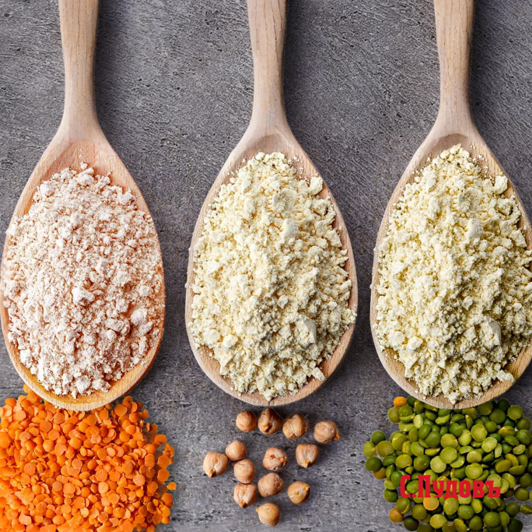 Заряд протеина: мука с высоким содержанием белка