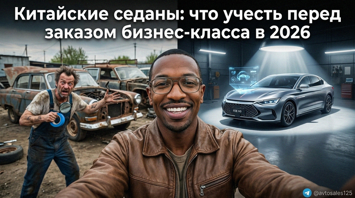    Ключевые нюансы при заказе китайских автомобилей бизнес-класса в 2026 году. Авто Сейлс