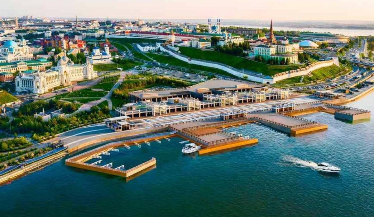     Проект причалов. Источник: kzn.ru Автор фото: Пресс-служба компании «Флотилия Казань»