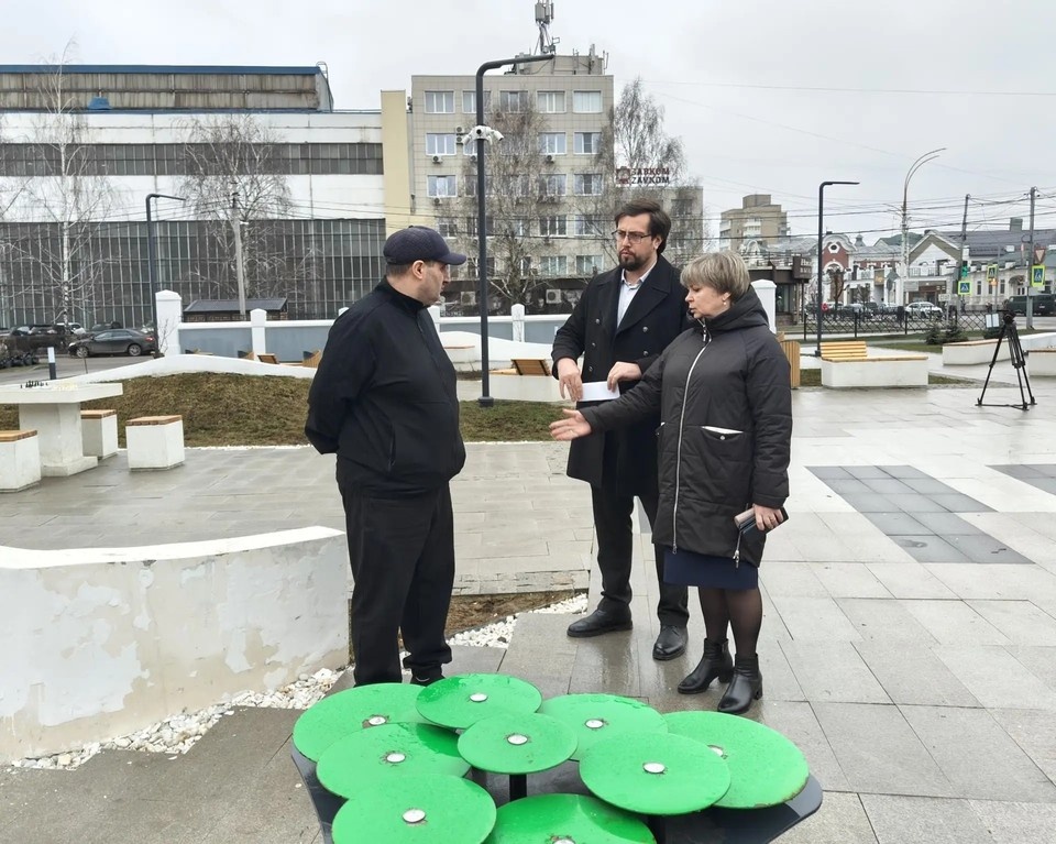   Сквер находится на гарантии Пресс-служба администрации города Тамбова